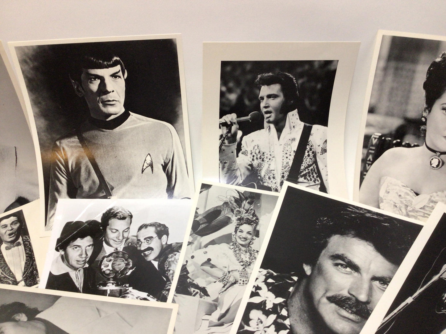 Celebrities Photograph Lot of 15 Vintage 8 by 10 Photographic Prints