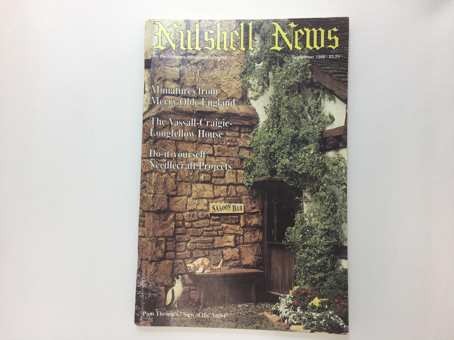 Nutshell News 1988 Dollhouse Miniatures Magazine - Choose Monthly Issue