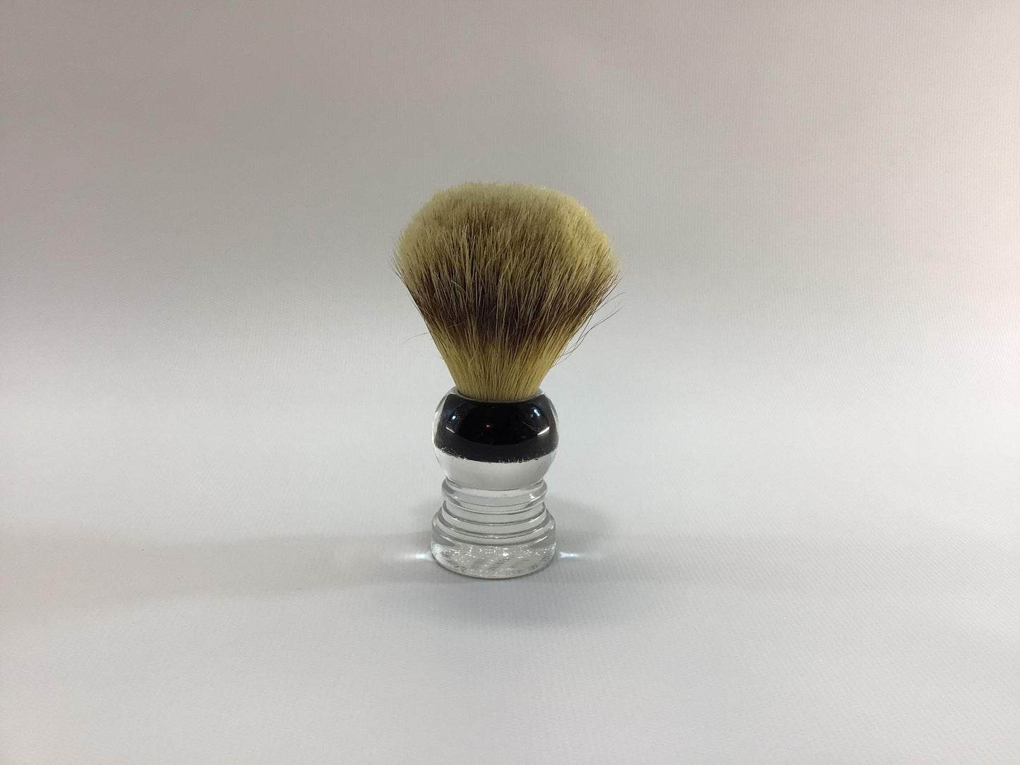 Lucite Handle Shaving Brush Vintage 1940s Made Rite Pure Badger 68