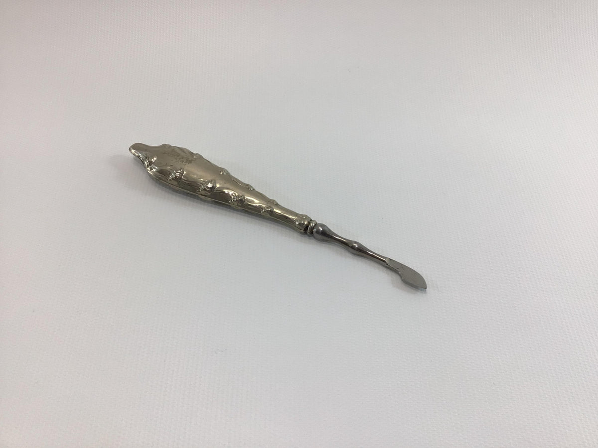 Manicure Cuticle Tool Silverplate Handle Collectible Antique Victorian Vanity Decor