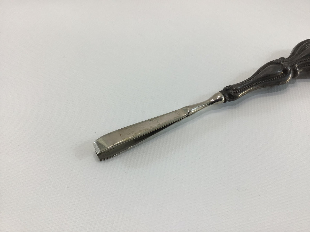 Sterling Silver Handle 6" Tweezer Victorian Collectible Antique Vanity Decor