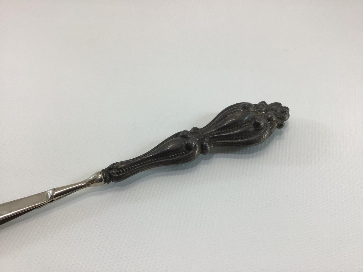 Sterling Silver Handle 6" Tweezer Victorian Collectible Antique Vanity Decor