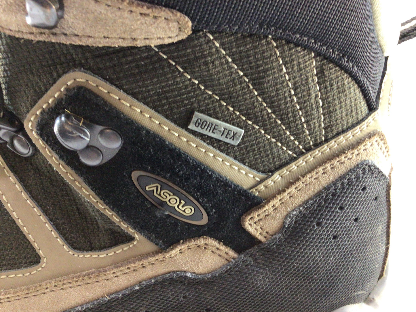 ASOLO Gore Tex Thermal Spiked Ice Fishing Hiking Boots P Matic GTX Mens US Size 14