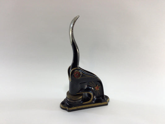 Cast Iron Publishers Seal Antique Office Desk Accessory Home Decor Good Health Pub. Battle Creek