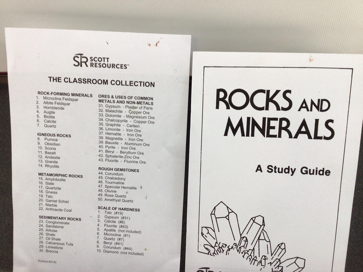 Rock and Minerals Carolina Classroom Collection GEO 190