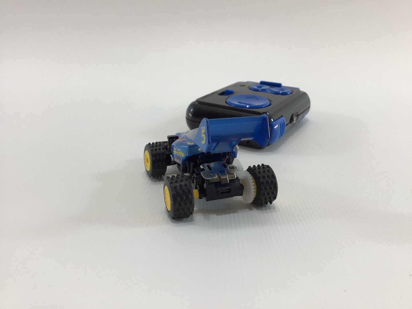 Takara TOMY Avante Q Steer Miniature Remote Control RC Blue No 5 Dune Buggy