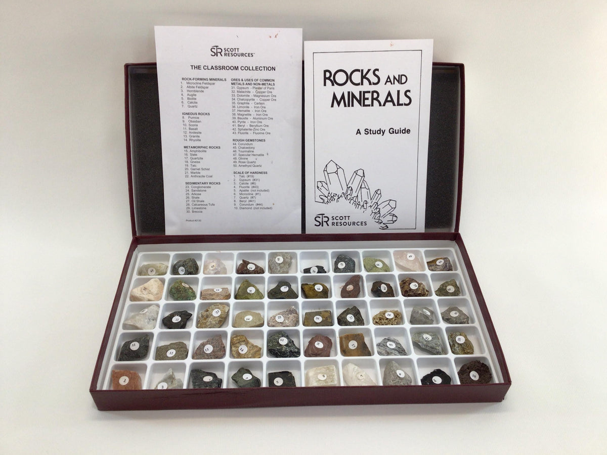 Rock and Minerals Carolina Classroom Collection GEO 190