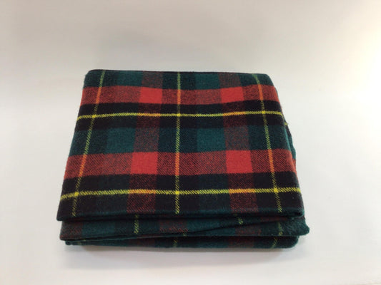 Pendleton Tartan Robe In a Bag Stadium Throw Blanket Vintage Quality Made in USA 100% Virgin Wool