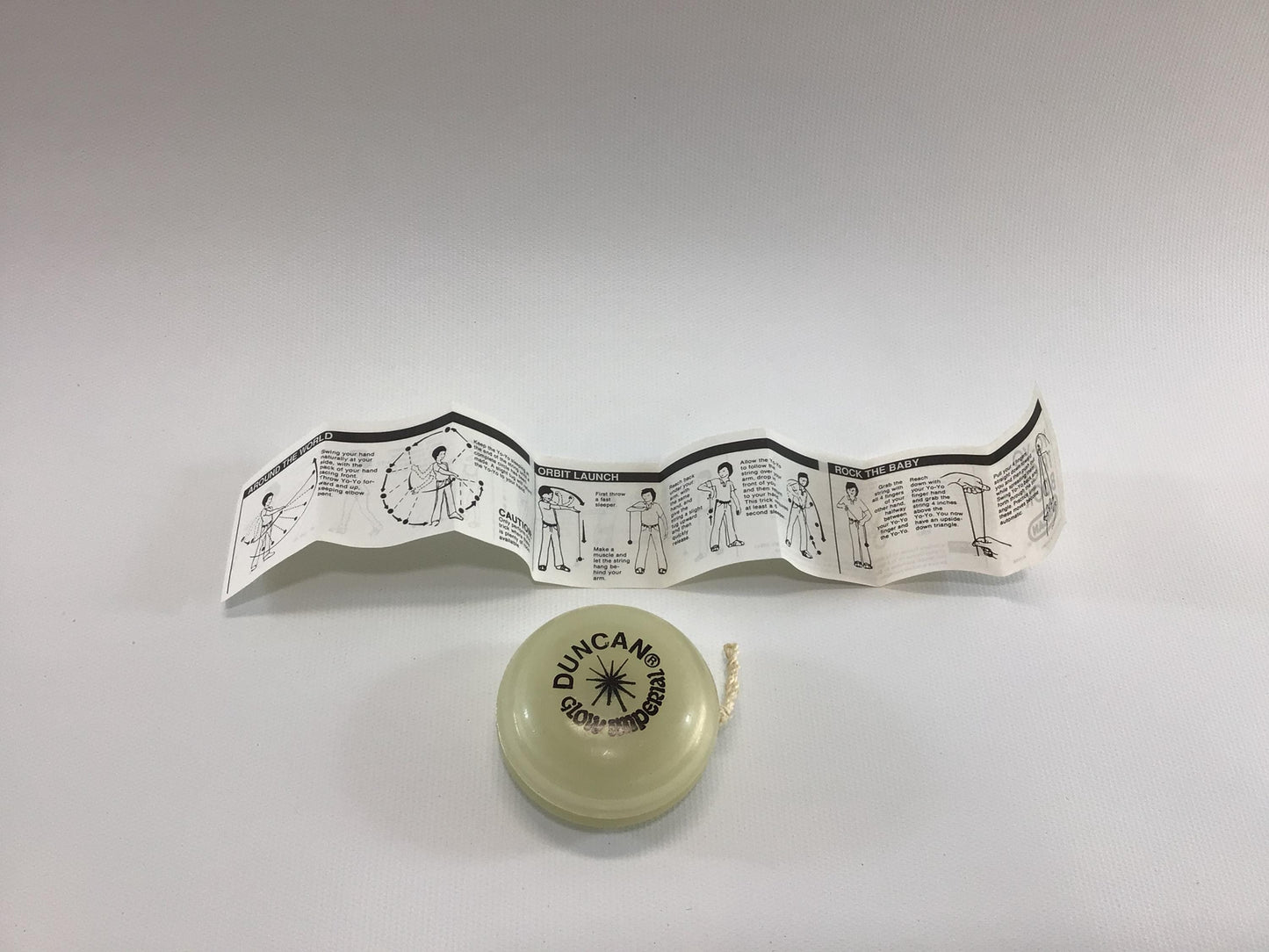 Duncan Imperial Glow in the Dark YoYo Vintage Kellogg's Snap Crackle and Pop Advertising Giveaway Toy Cereal Premium