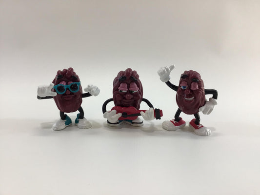 California Raisins Vintage 1988 Toy PVC Figurines