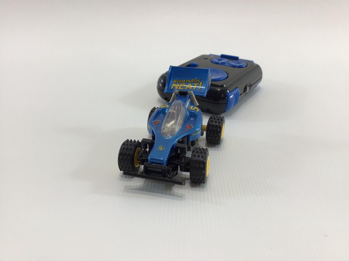 Takara TOMY Avante Q Steer Miniature Remote Control RC Blue No 5 Dune Buggy