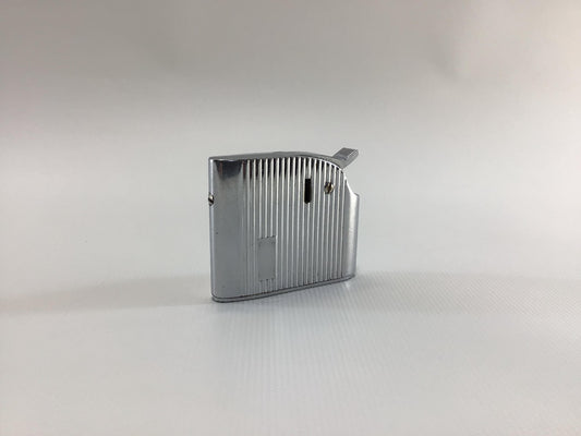 Chrome Finish Mid Century Fluid Cigarette Lighter Berkeley Director Slim Pinstripe
