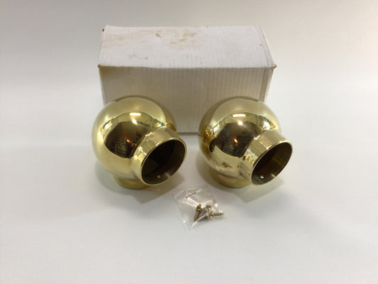 Brass Railing Hardware Lavi Industries Ball 90 Degree Elbow 00-702/2 Set of 2 Replacement Parts Pieces for 2" Diameter Tubing