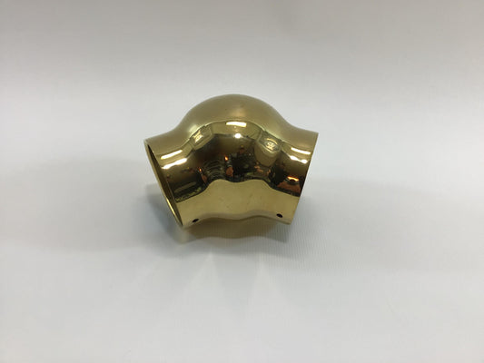 Brass Railing Hardware Lavi Industries Ball 135 Degree Elbow Replacement Parts Pieces for 2" Diameter Tubing