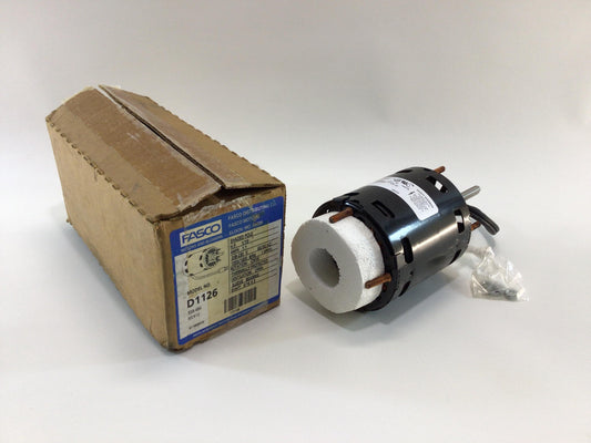 FASCO Motors Shaded Pole 1/15 HP 1.1 Amps Blower Motor Model D1126 Vintage NOS Electronics Replacement Part