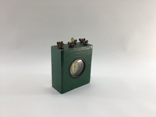 Volt / Amperage Tester Vintage Handmade Steampunk Electrical Gadget - Untested