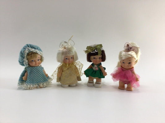 Uneeda Pee Wee 1960s Vintage Soft Rubber Miniature Fashion Doll Toy - CHOOSE ONE