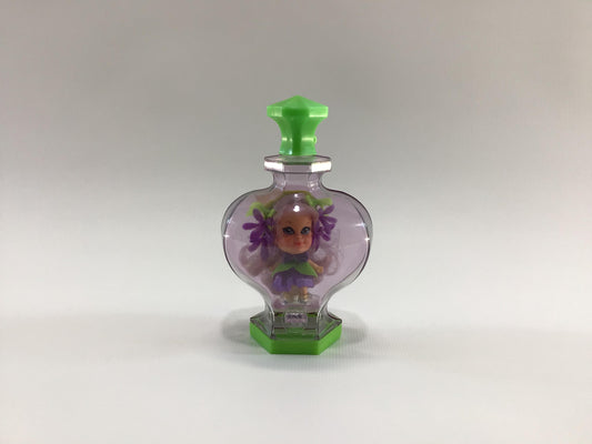 Liddle Kiddles Violet Kolognes Perfume Bottle Vintage 1960s Mattel Soft Rubber Miniature Toy Doll