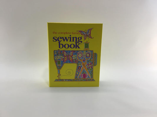 Vintage Sewing Book The Complete Family Sewing Book Copyright 1972 Hardcover Ring Binder