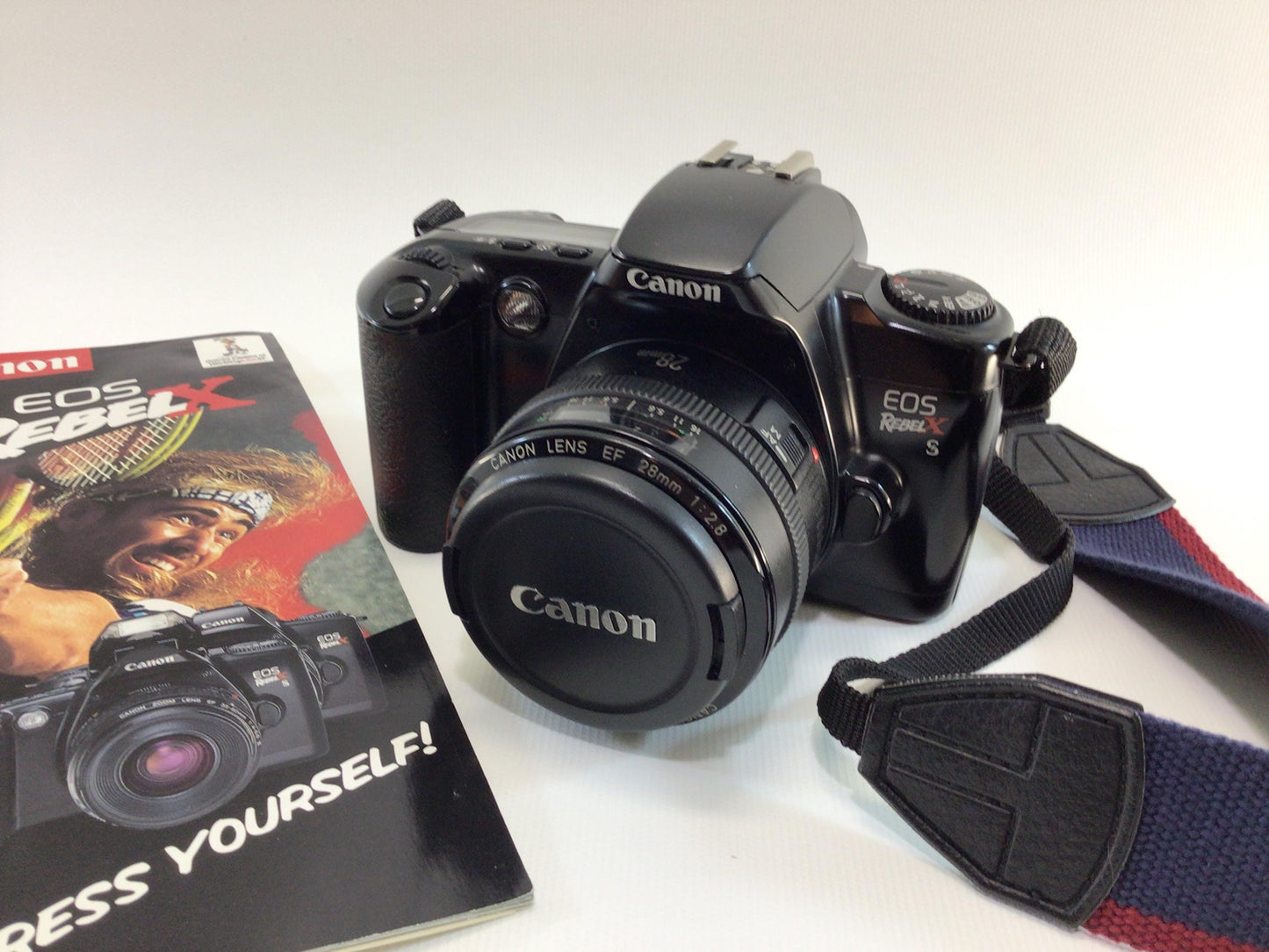 Canon EOS Rebel X s 35mm Camera with 28mm  EF Lens Vintage Photography Equipment - Untested