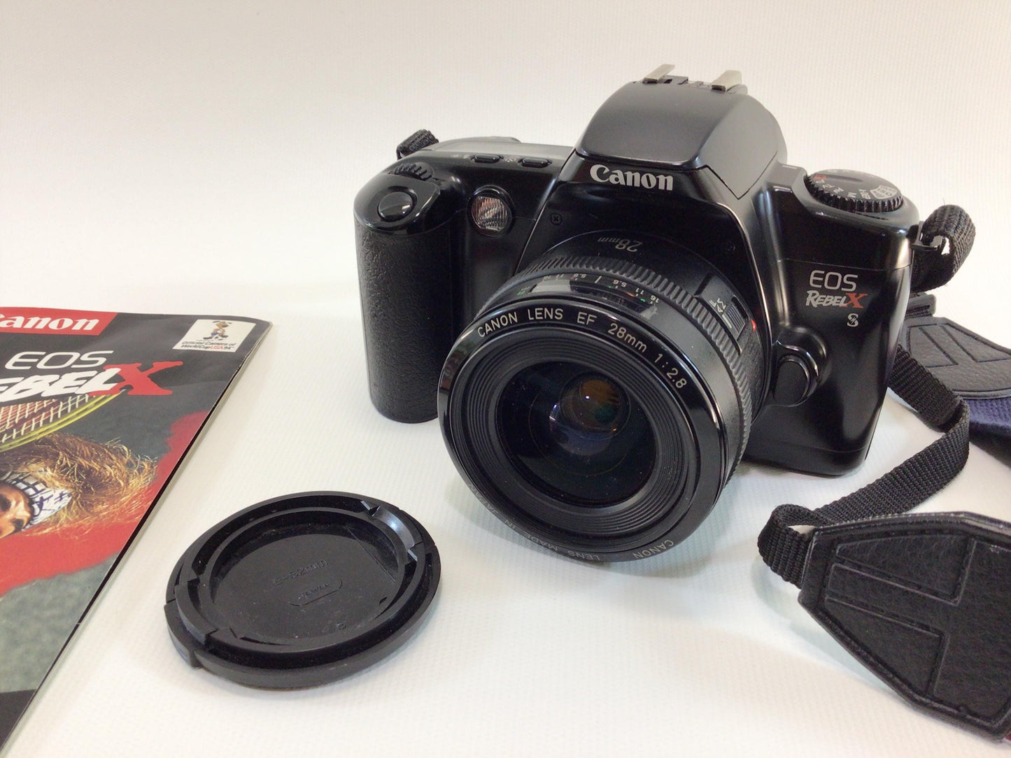 Canon EOS Rebel X s 35mm Camera with 28mm  EF Lens Vintage Photography Equipment - Untested