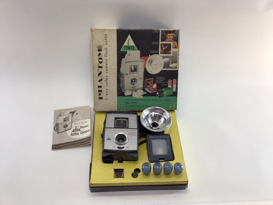 Sears Tower Phantom Reflex Flash Camera Vintage Photography Home Decor