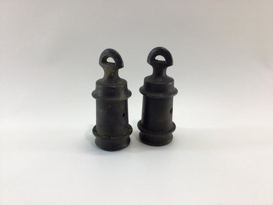 Cast Iron 4" End Caps Rustic Antique Home Decor Hardware