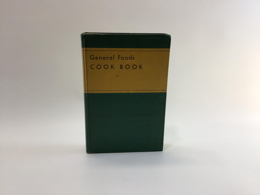 Vintage Cookbook General Foods Cook Book Copyright 1937 5th Edition