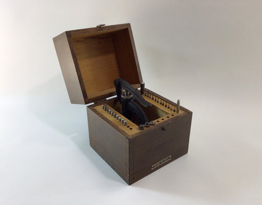 CE Marshall Little Giant Stacking Tool Antique Watchmaker Jeweler Setting Press