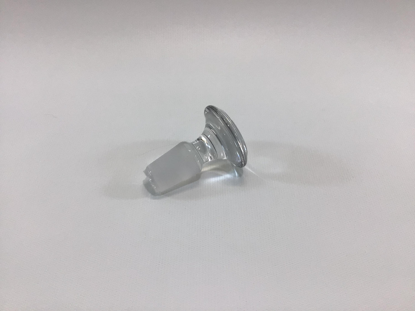 Circular 22mm Bottle Stopper Antique Ground Pressed Clear Flint Glass Replacement Part Decanter Cruet Apothecary Perfume