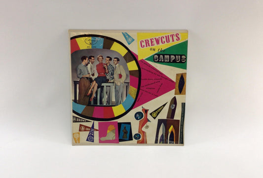 Mercury Records Crewcuts on the Campus 10" Vinyl Record Album Vintage 1950s Audio