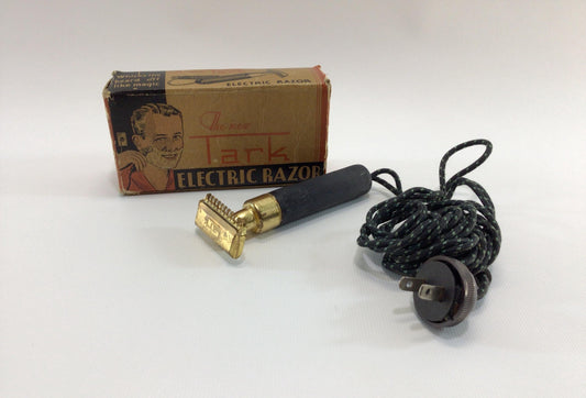 The New Tark Electric Razor Vintage Grooming Shaving Gadget