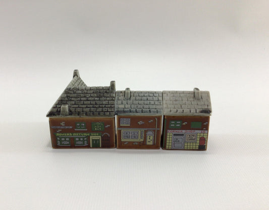 Wade Coronation Street Set Miniature Porcelain Figurines Vintage 1980s Collectible