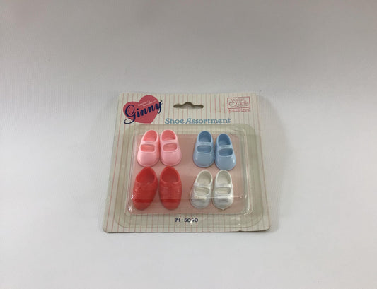 Vogue Dolls Ginny Shoe Assortment 71-5040 Vintage Toy Doll Fashion Accessories America's Sweetheart