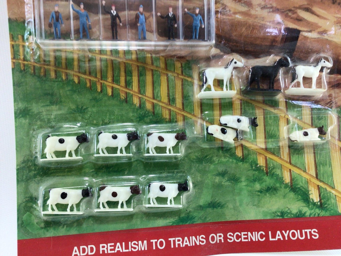 Model Power HO Scale Track Siders No 1442 Vintage Model Railroading Scenic Layout Figures