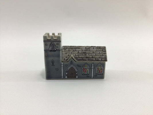 Wade Miniature Porcelain  Whimsey-On-Why 1980 Set 1 Saint Sebastian's Church Vintage Collectible Figurine