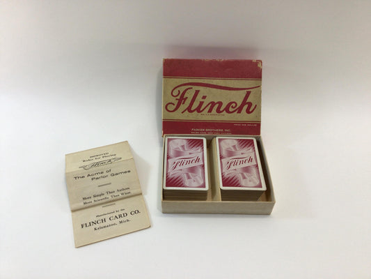 Flinch Card Parlor Game Vintage Family Entertainment Fun Toy