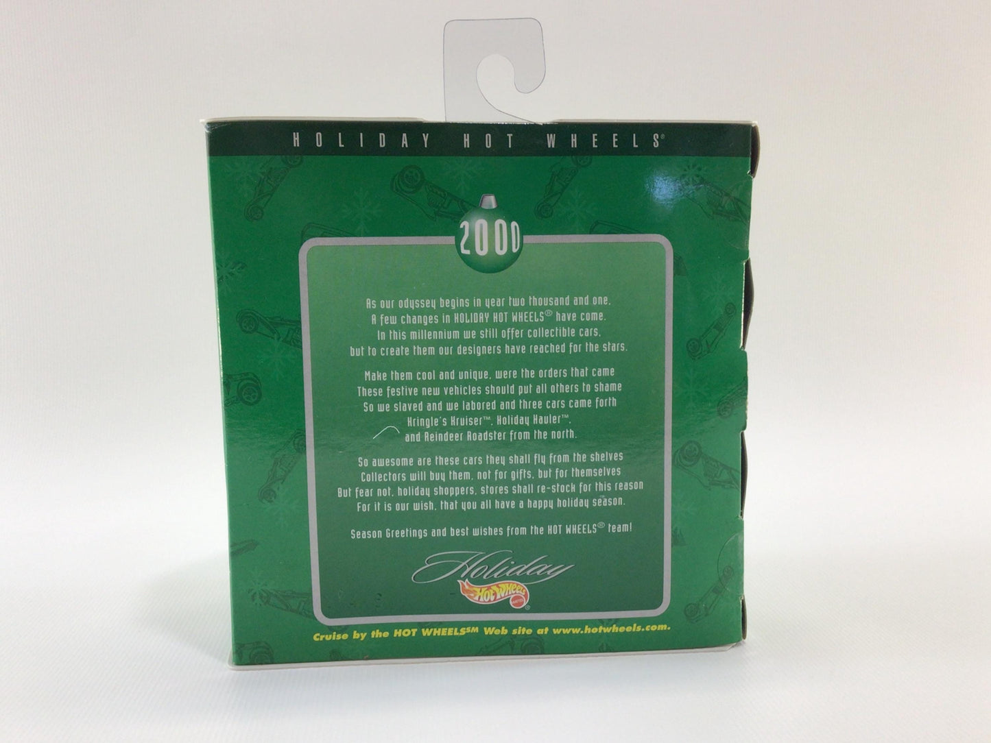 Santa's Holiday Hauler Hot Wheels Vintage Y2K 2000 Mattel Diecast Toy Car