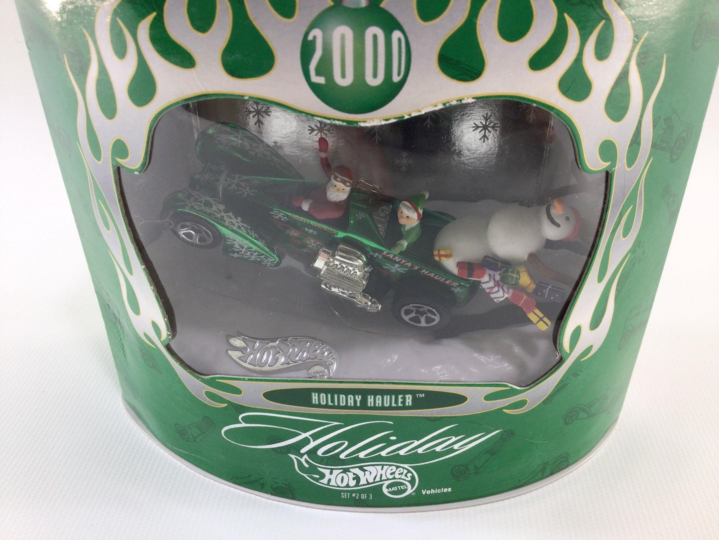 Santa's Holiday Hauler Hot Wheels Vintage Y2K 2000 Mattel Diecast Toy Car