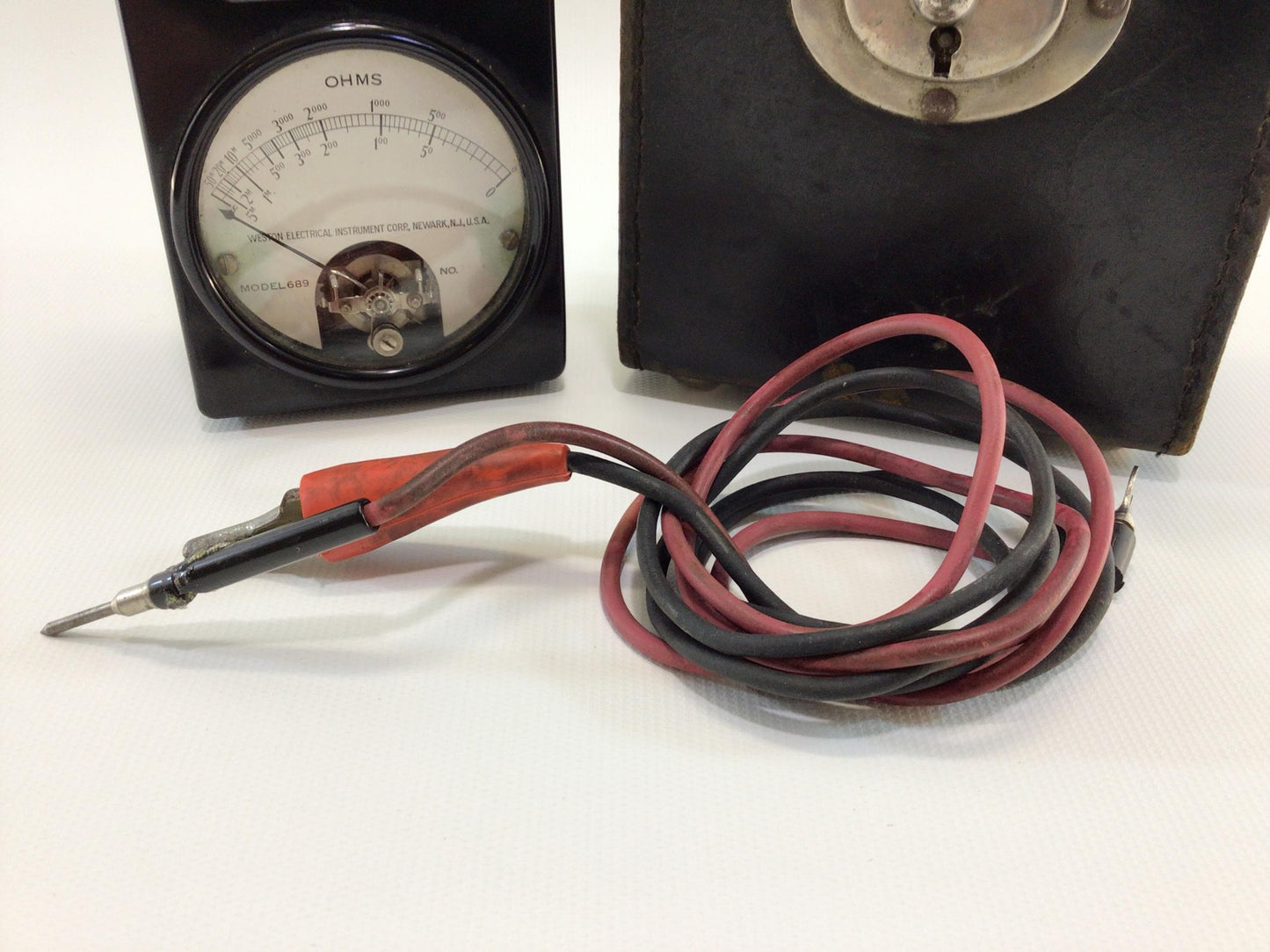 Weston Ohmmeter Vintage Bakelite Body Steampunk Electrical Tester Gadget - Not Working