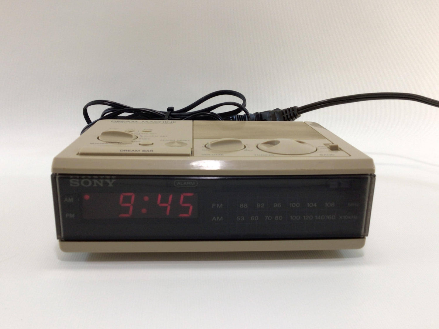 Sony Dream Machine Digital Clock Radio Model ICF-C3W