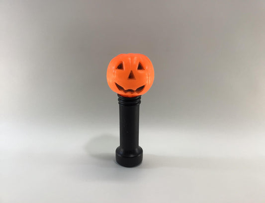 Vintage Blow Mold Halloween JOL Jack O Lantern Toy Trick or Treat Blinky Light - Bulb Not Working
