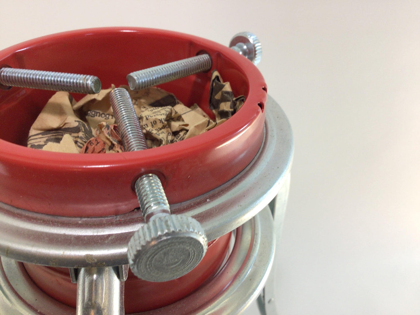 Christmas Tree Holder Vintage Quality Made in USA Heavy Gauge Steel Folding Tripod Design