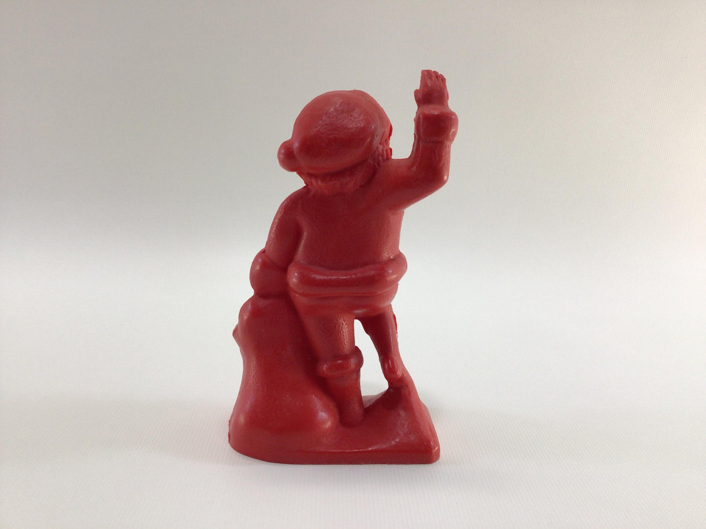 Children's Wonderland Souvenir Santa Claus 6" Plastic Figurine Vintage Christmas Holiday Collectible