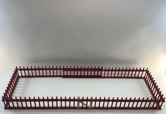 Wooden Tabletop Folding Feather Tree Fence Vintage Christmas Holiday Decor Copper Hinged