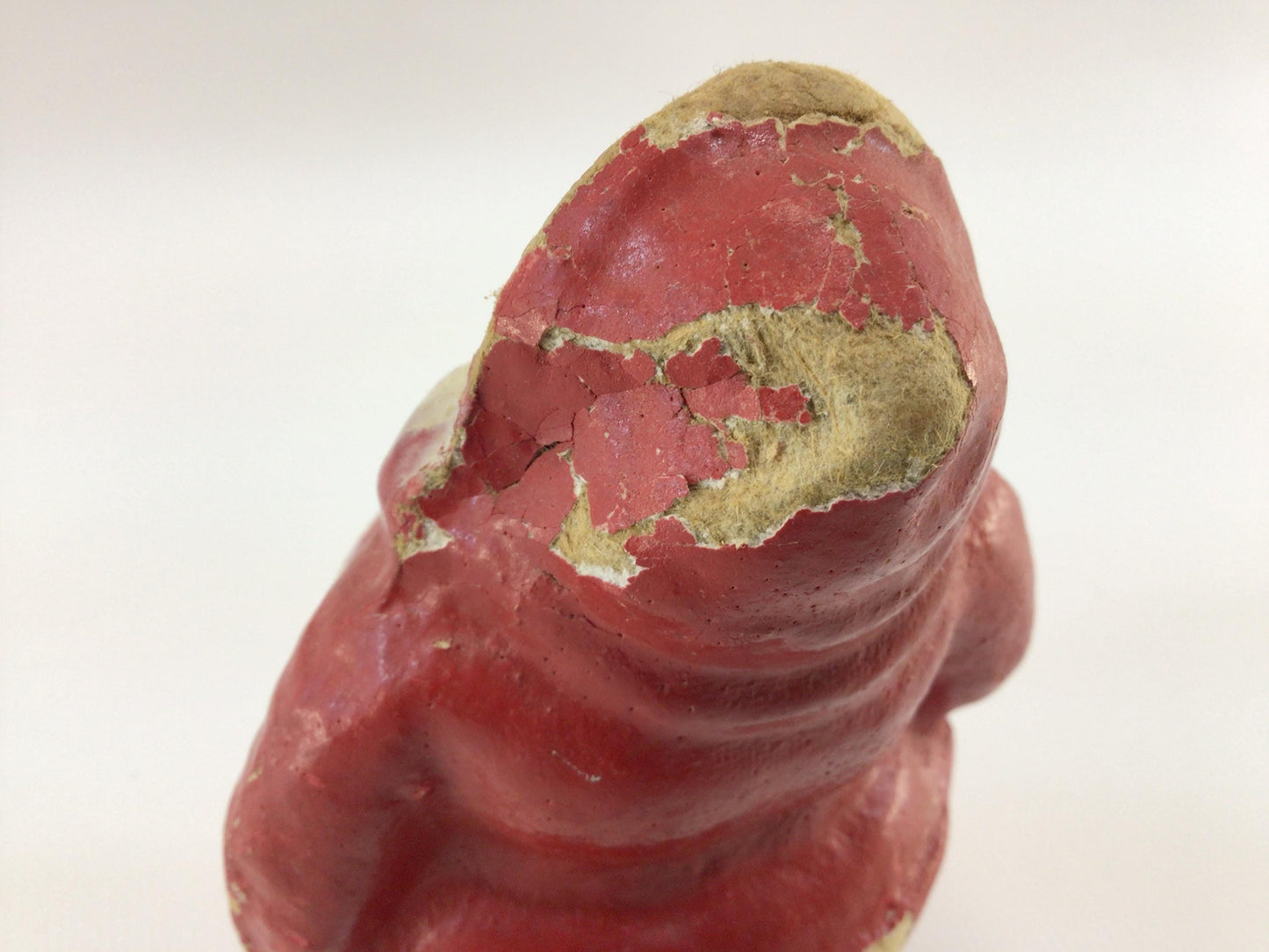 Paper Mache 4" Santa Claus Toy Antique Christmas Holiday Decor