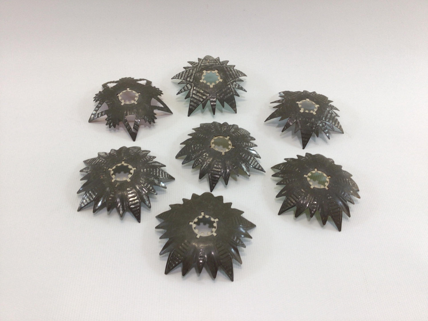 Metal Tree Light Reflectors Antique Christmas Holiday Accent Lighting Decor