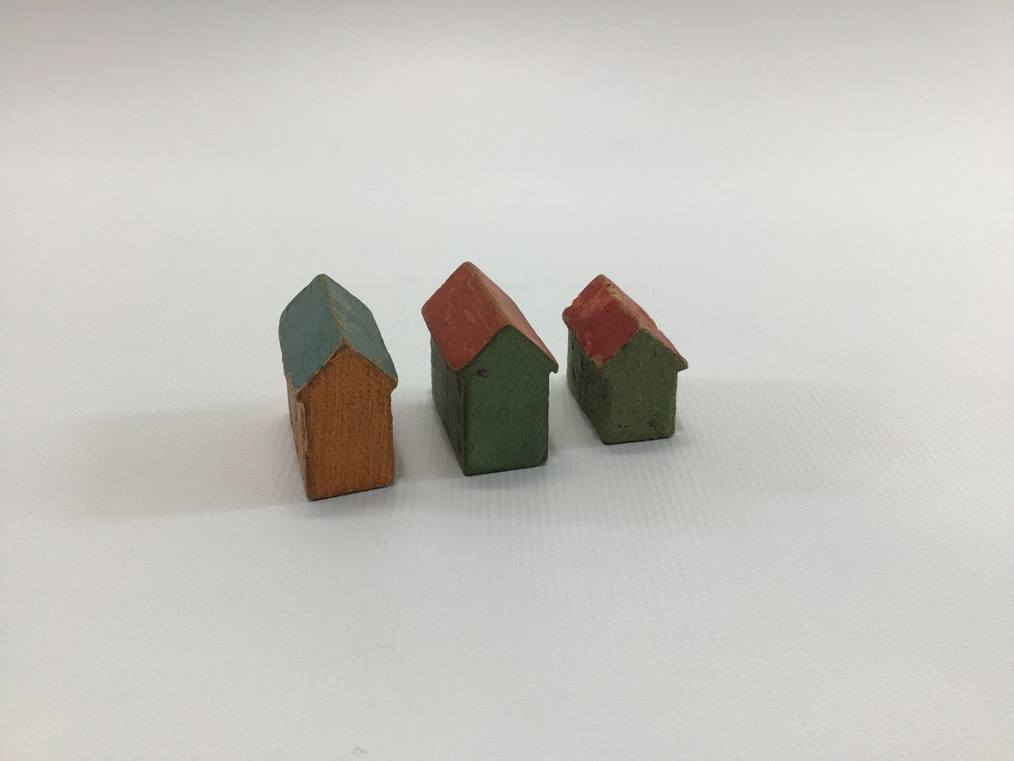 Antique Wooden Dollhouse Miniature Houses Shadow Box Diorama Art Craft Accessories Made in Germany