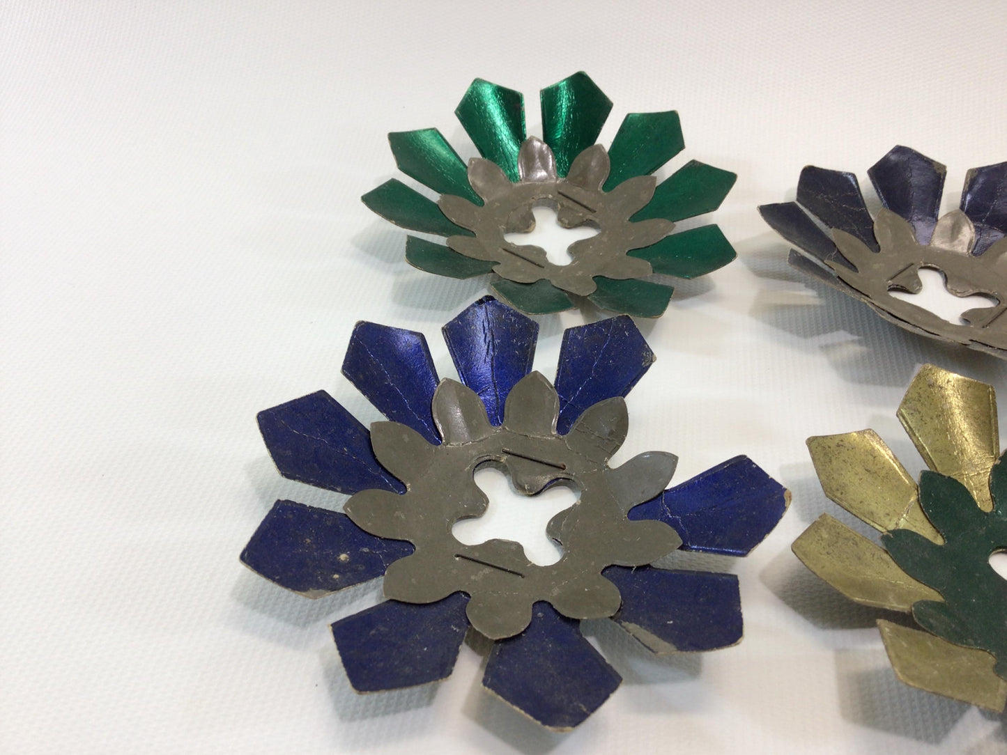 Paper Tree Light Reflectors Antique Christmas Holiday Accent Lighting Decor