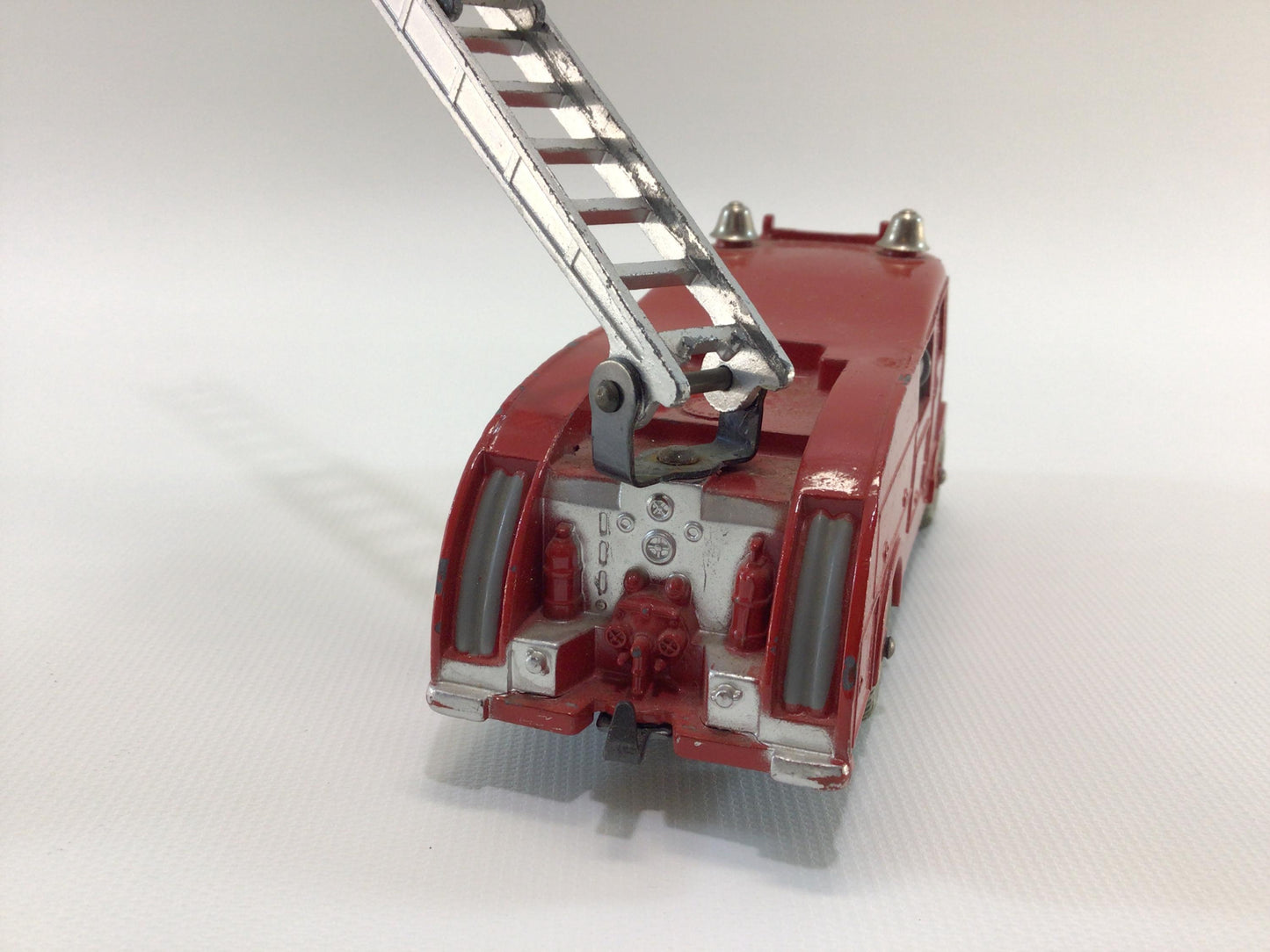 Dinky Toys Fire Engine 555 Ladder Truck Vintage Die Cast Toy Vehicle
